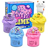 Fluffy slime butter slime putty slime kit cloud slime giocattolo per bambini stress sollievo giocattoli set di slime per bambini, ...