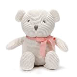 FLUFFYFUN Peluche Baby Bunny Coniglio Peluche (Rosa) (orso blanco)
