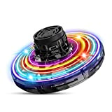FLYNOVA FLY UFO, Palla Volante Spinner Boomerang Giocattoli con RGB-Illuminazione Flying Ball Mini Drone rotante a 360° per Adulti e ...