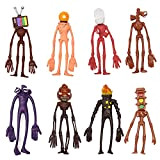 Fmlkic Siren Head Giocattolo,8pcs / Set Siren Head Toys,Mini Bambola Giocattoli,Action Figure Sirenhead Figure Horror Model Doll Bambini Bambini Regalo ...
