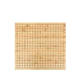FMOPQ Go Chess Board Solid Wood Bamboo Carving Line 19 Road 13 Road Wood Double-Sided Chess