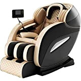 FMOPQ Massage Chair SL Track Zero Gravity Massage Chair Full Body Electric Massage Recliner with Large LCD Remote Control U-Shaped ...