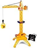FMOPQ RC Tower Crane Construction Machines Tower Kids Toy Electric Remote Control Tower Crane Construction Vehicle RC Crane