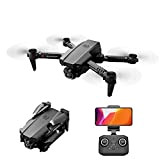 Foldable Drone with 4K Duble Camera for Adults HD FPV Live Video Tap Fly Gesture Control Selfie Altitude Hold Headless ...