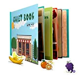 Foreverup Montessori Quiet Book, Paste Libro Gioco di Puzzle, Gioco di Puzzle Interattivo di Corrispondenza, Giocattoli Educativi Sensoriali, per Prescolare ...