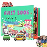 Foreverup Montessori Quiet Book, Paste libro Gioco di Puzzle, Gioco di Puzzle Interattivo di Corrispondenza, Giocattoli Educativi Sensoriali per Bambini, ...