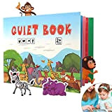 Foreverup Montessori Quiet Book, Paste libro Gioco di Puzzle, Gioco di Puzzle Interattivo di Corrispondenza, Giocattoli Educativi Sensoriali per Bambini, ...