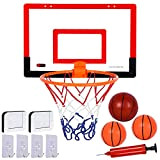 FORMIZON Basket da Camera Interno, Canestro da Basket per Bambini, Mini Cestino Basket Kit Movimento Tavola da Basket Regolabile 3 ...