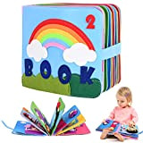 FORMIZON Montessori Quiet Book, Morbido Feltro Libro Occupato Giocattolo 3D Sensoriale, Giocattoli Sensoriali di Bambini Autismo, Educativo Tavola Sensoriale per ...