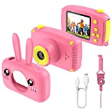Fotocamera Bambini, Macchina Digitale Bambini da 2,0 Pollici per Bambini con videoregistratore HD 1080P da 12 MP e Il Mini ...