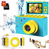 Fotocamera per bambini subacquea Fotocamera digitale istantanea per bambini Foto e video Giocattolo Idea regalo Kids Camera compleanno bambini 3 ...