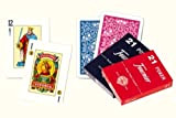 Fournier – N. 21, 43 carte ESPAÑOLAS, colore: blu/rosso, f21003)