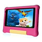 Freeski Tablet Bambini-7 Pollice Android 11 Tablet per Bambini, 1024x600 IPS HD Display, 2GB+32GB, Quad Core, Controllo Genitori, Kidoz Preinstallato, ...