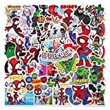 FRESHOER 50 adesivi Spidey e His Amazing Friends Stickers, Spiderman e i suoi straordinari amici