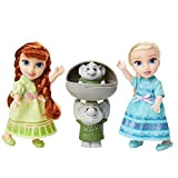 Frozen 2- Disney Frozen Petite Anna & Elsa Sorpresa Trolls, Ogni Bambola è Alta Circa 15,2 cm Include 2 Amici ...