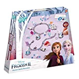 FROZEN II Disney set di braccialetti di fascino: fai i tuoi braccialetti di fascino con charms, belle perline e adesivi ...
