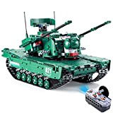 Fujinfeng Carri Armati RC Carro Armato da Costruire,1498Pezzi Set di Costruzioni Compatibile con Lego Clone Turbo Tank, Idea Regalo per ...