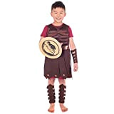 Fun Shack Costume Gladiatore Bambino, Costume Halloween Bambini Taglia M