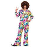 Fun Shack Costume Hippie Uomo, Costume Carnevale Adulti Taglia M