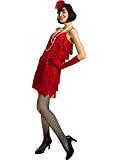 Funidelia | Costume Charleston Anni 20 Rosso per Donna Taglia XL ▶ Anni 20, Cabaret, Gangster, Decenni - Multicolore