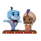 Funko 29375 POP Vinyl: Disney: Movie Moment: Aladdin: Genie and Aladdin's First Wish, Multi