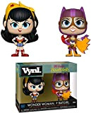 Funko 32111 VYNL 4 Inch 2-Pack: DC: Bombshells: Wonder Woman and Batgirl