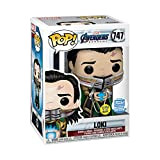 Funko 51288 Pop! Marvel: Avengers Endgame, Esclusiva action figure di Loki che si illumina al buio #747