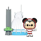 Funko 60246 POP Town: Walt Disney World 50- Space Mountain w/ Mickey - Exclusive to Amazon, Multicolore