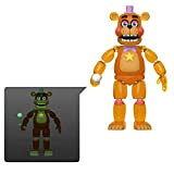 Funko- Action Figure: Friday Night at Freddy's Pizza Sim-Rockstar Freddy-Glow in The Dark Translucent Collectible Toy, Multicolore, 45637