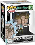 Funko And Morty-Rick Facehuggher Figurina, Multicolore, 28455, Esclusivo Amazon