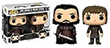 Funko- Game of Thrones-Jon Snow And Bran Stark 2Pack-Limited Edition Figurina, Multicolore, 21497