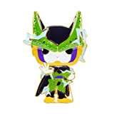 Funko Loungefly POP! Large Pop Pin - ANIME: Dragon Ball Z - Perfect Cell, Multicolore, One Size, DBZPP0011