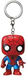 Funko- Pocket Pop Spider-Man Portachiavi, Colore Black, 4983