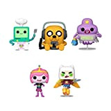 Funko Pop! Adventure Time Set di 5 - BMO Cook, Jake w/Player, Lumpy Space Princess, Princess Bubblegum e Ulitmate Wizard ...
