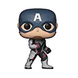Funko- Pop Bobble: Avengers Endgame: Captain America Collectible Figure, Multicolore, 36661