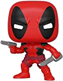 Funko- Pop Bobble Marvel: 80th-First Appearance: Deadpool Figura da Collezione, Multicolore, 44154