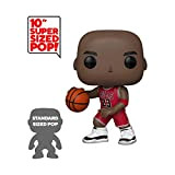 Funko- Pop Bulls-10 (Red Jersey) NBA Michael Jordan Collectible Figure, Multicolore, 45598