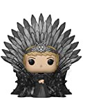 Funko- Pop Deluxe: Game of Thrones S10: Cersei Lannister Sitting on Iron Throne Figura da Collezione, Multicolore, 37796