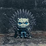 Funko- Pop Deluxe: Game of Thrones S10: Night King Sitting on Throne Figura da Collezione, Multicolore, 37794