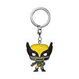 Funko- Pop Keychain: Marvel Zombies-Wolverine Figura da Collezione, Multicolore, 49133