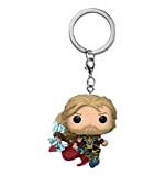 Funko POP Keychain: Thor Love & Thunder - Thor, Multicolore, One Size