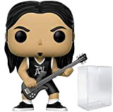 Funko Pop! Rocks: Metallica - Robert Trujillo #60 - Statuetta in vinile (inclusa custodia protettiva per pop box)