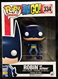 Funko POP! Teen Titans GO! Robin as Batman Exclusive #334 Vinyl Figure by POP!