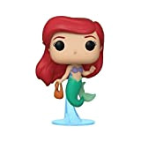Funko- Pop Vinile: Disney: Little Mermaid-Ariel w/Bag Figura da Collezione, Multicolore, 40102