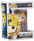 Funko Pop Vinile Harry Potter Luna Lovegood W/Lion Head, 9 cm, ‎Multicolore, 14944