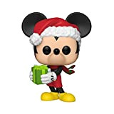 Funko Pop Vinyl: Disney: Mickey's 90Th Anniversary: Holiday Mickey Idea Regalo, Statue, Collezionabili, Comics, Manga, Serie Tv, Multicolore, 35753