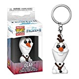 Funko- Portachiavi Frozen II Olaf Figura da Collezione, Multicolore, 40905