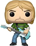 Funko- Rock Pop Vinile Rocks Kurt Cobain, 9 cm, 24777