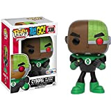 Funko- Teen Titans Go-Cyborg As Green Lantern Figurina, Multicolore, 10273