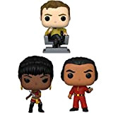 Funko TV: POP! Star Trek Collectors Set 1- Captain Kirk in Chair, Khan, Uhura